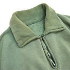 ~60's Faded Color Half Zip Sweatshirt...