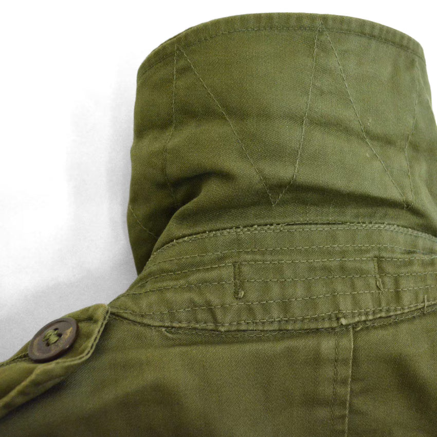 50's U.S.ARMY OVERCOAT COTTON O.G.107 CUTTER TAG付き ... S-R