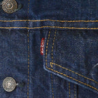 1960's LEVI'S 557 to 70505 DENIM JACKET Transition period... MINT