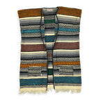 1940's~ Guillermo Guevara MEXICAN RUG VEST...
