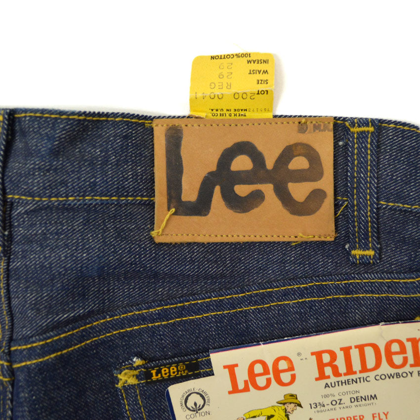 1970's Deadstock Lee 200 101-Z DENIM PANTS... W29 L29