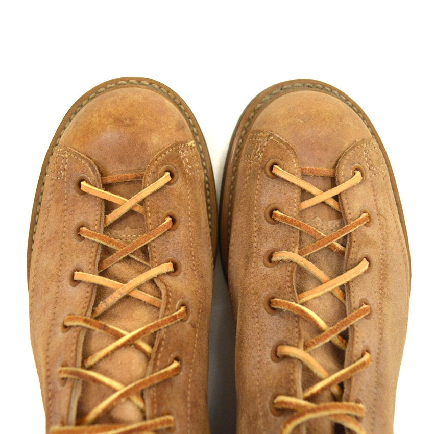 Circa 1950's OLD MONKEY BOOTS CORK SOLE MINT... 71/2