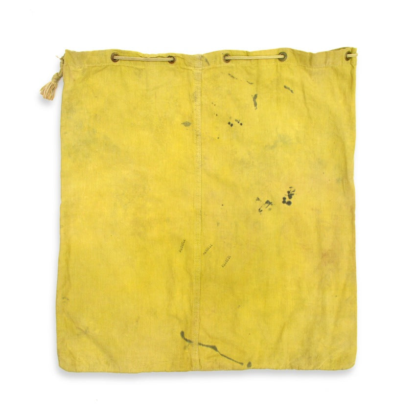 Circa 1930's McCOY LAUNDRY CO. Cotton Bag...
