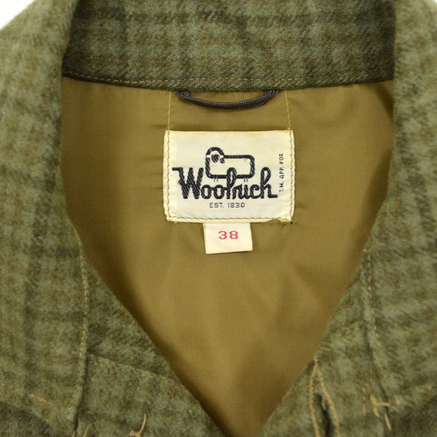 1970's WOOLRICH HAZY GREEN CRUISER JACKET MINT... 38