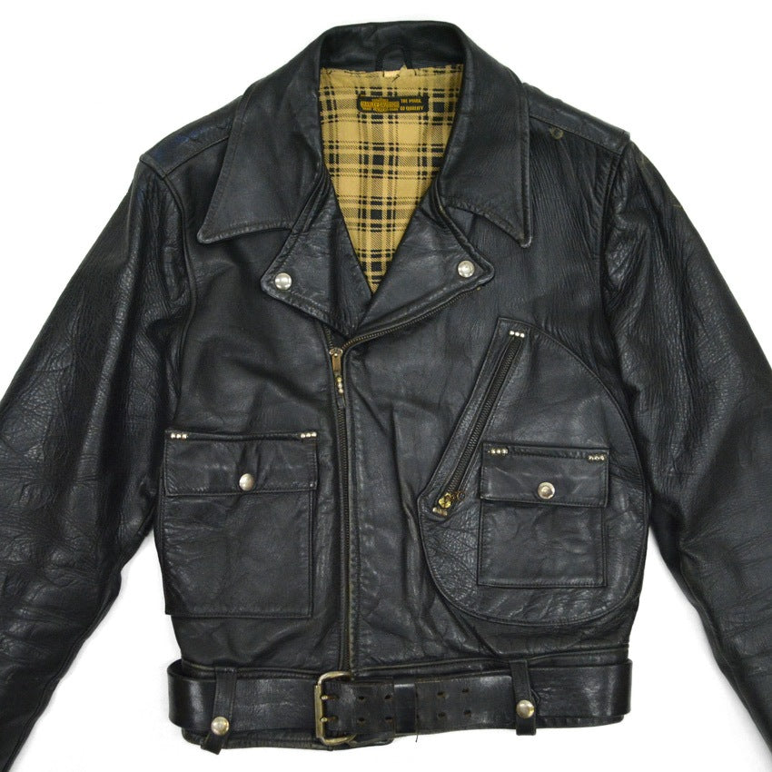 1940's HARLEY DAVIDSON CYCLE CHAMP MOTOR CYCLE JACKET TYPE 1st...