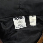 ~1990's IXCHEL CORDUROY PATCHWORK PULLOVER HOODIE... L