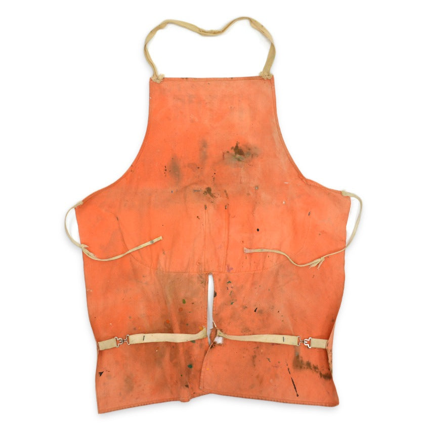 Circa 1950's VICTOR CEMENT PAINTER APRON ORANGE...
