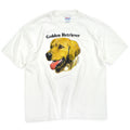 1990's Hanes BEEFY-T Golden Retriever Dog Print T-shirt ... XL