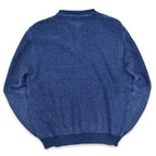 1980's LLBEAN INDIGO COTTON SWEATER...L