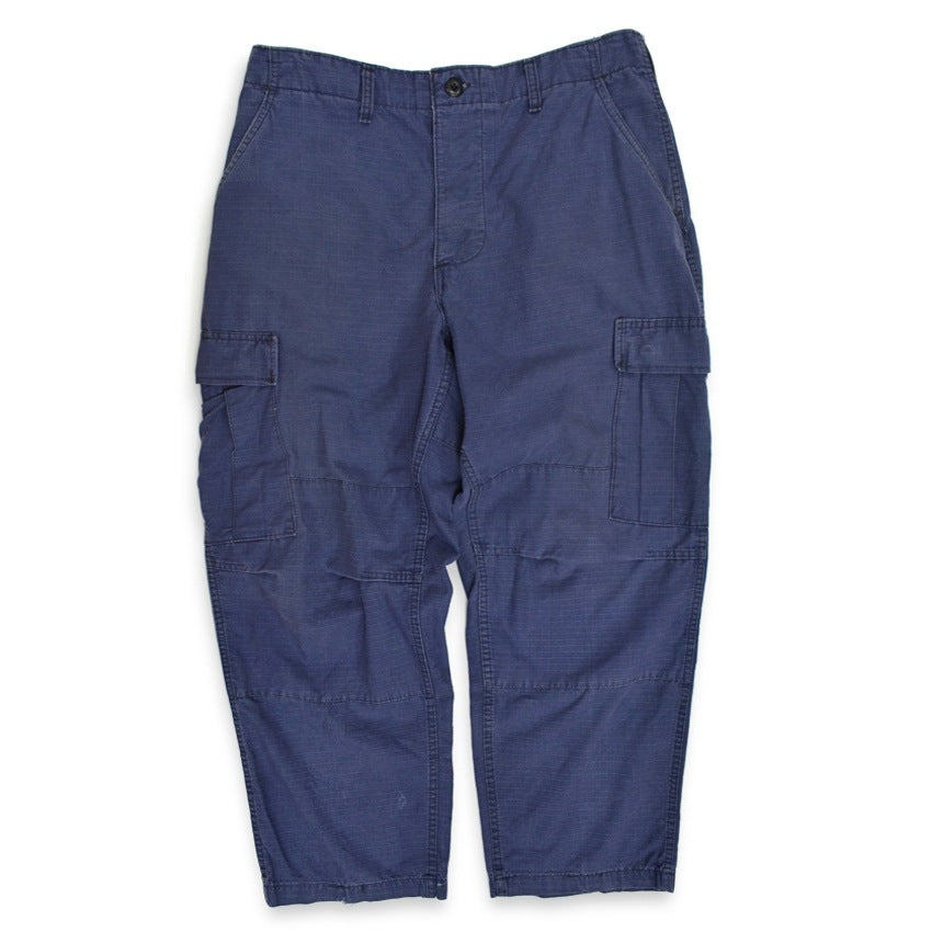 1980's CAMO Distributors Jungle Fatigue Pants Navy... MS