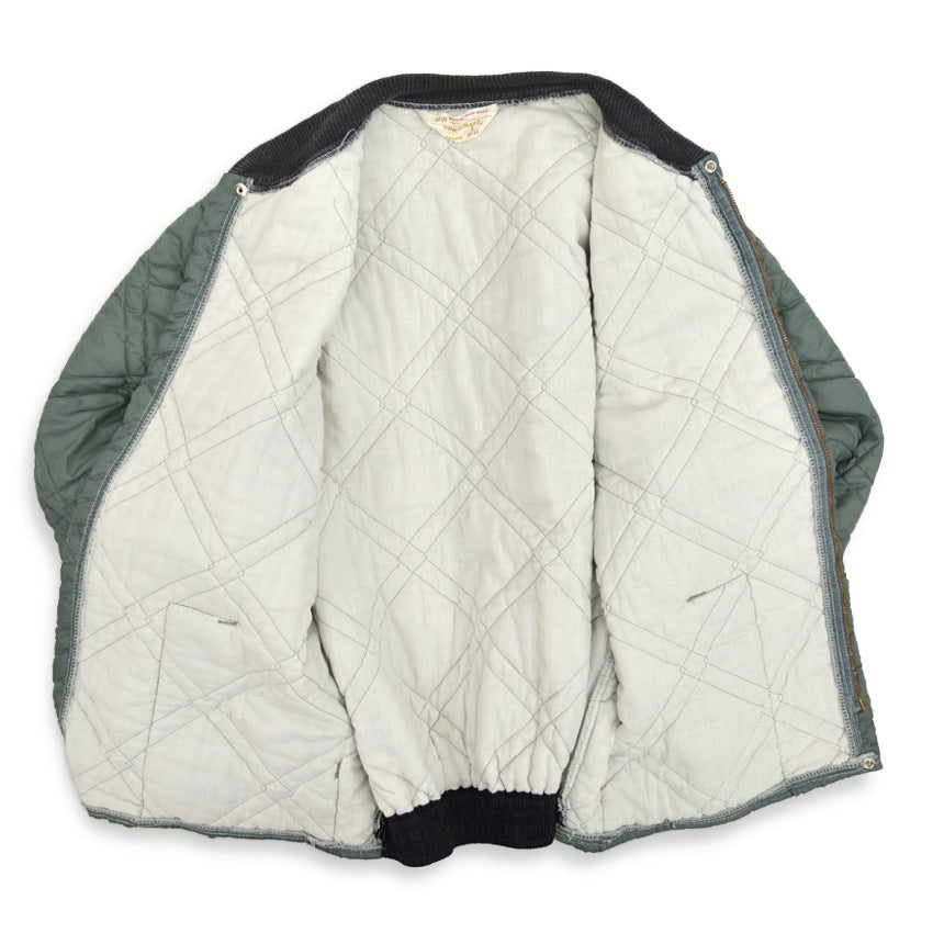 1960's~ TOWNCRAFT QUILTING JACKET... L