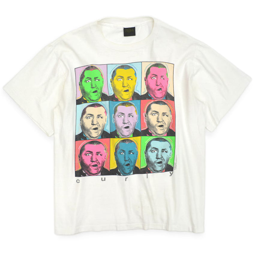 1990's Changes Curly Andy Warhol Print T-shirt...XL