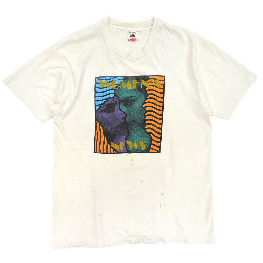1990's FRUIT OF THE LOOM WOMEN NEW ART T-SHIRT... XL