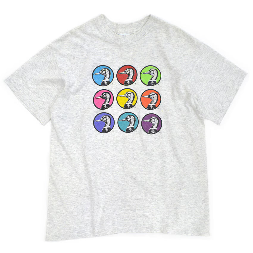 1990's Duck Head Andy Warhol Print T-shirt...L