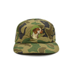 1980's Dog Embroidery Camo Cap...