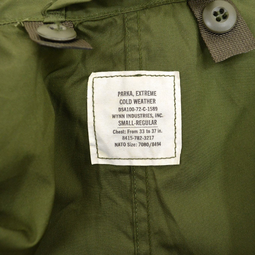 1970's Deadstock USARMY M-65 PARKA, FULL SET ... S