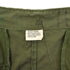 1960's USARMY JUNGLE FATIGUE PANTS PERSONAL SLIM CUSTOM... MR
