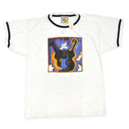 1980's~ Deadstock CHRISTPHER NEW Folk Art T-shirt ... XL
