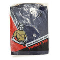 1980's DEADSTOCK EUREX Paki cotton POCKET PACK TEE NAVY... XL
