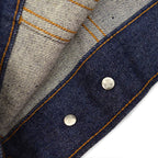 1970's~ Levi's 70506 DENIM JACKET TWO POCKET NO WASH Rare item... 42