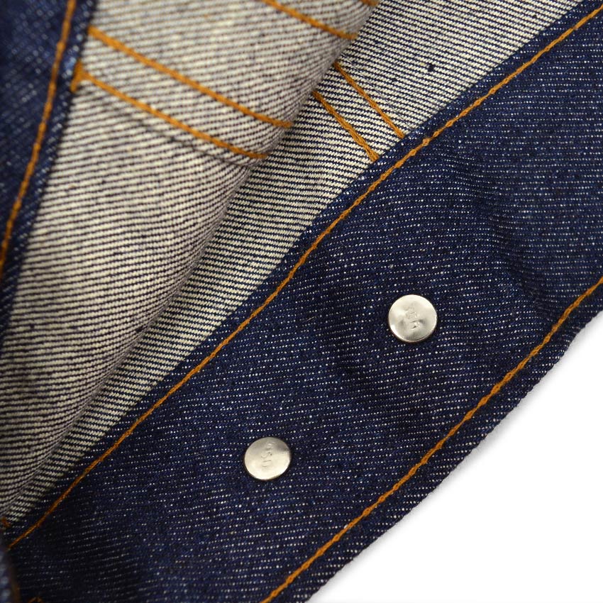 1970's~ Levi's 70506 DENIM JACKET TWO POCKET NO WASH Rare item... 42