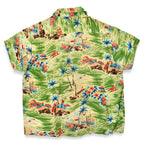 1960's South Pacific Aloha Rayon Shirt ... XL