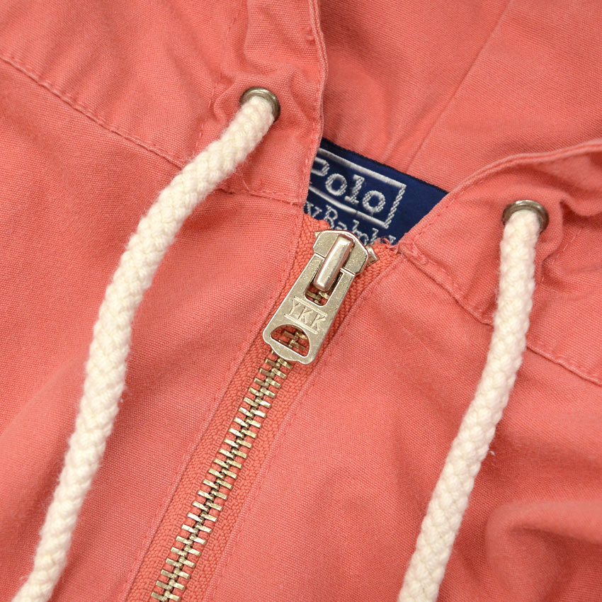 ~1990's Polo by Ralph Lauren RL-67 Anorak Parka Jacket Peach... L