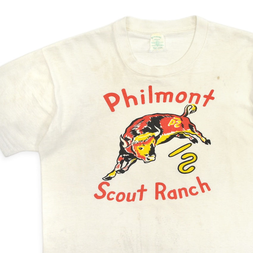 ~1960's BSA PHILMONT SCOUT LUNCH T-SHIRT... LARGE