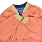 ~1950s JAPAN SOUVENIR JACKET Sukajan (Japanese souvenir jacket) with tiger face and CFS zipper...