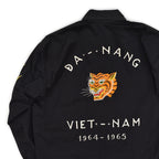 1960s VIETNAM SOUVENIR JACKET (Vietnamese souvenir jacket) with tiger design, 64-65 size, name embroidery...