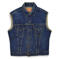 1960's LEVI'S 557XX CUT OFF DENIM VEST... 40