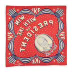 1950's Dwight D. Eisenhower I LIKE IKE BANDANA... MINT
