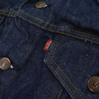 1970's Levi's 70505 small-e DENIM JACKET DARK... 46