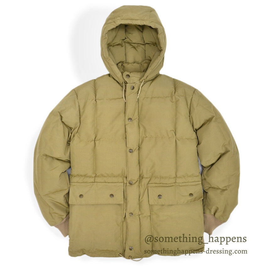 1970's~ EDDIE BAUER KARAKORAM PARKA DOWN JACKET TAN ... Fits like S