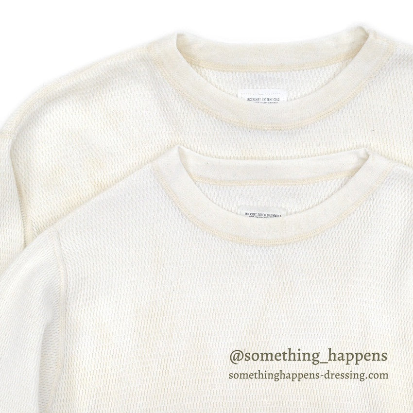 1980's U.S.G.I. UNDERSHIRT, EXTREME COLD WEATHER ２枚セット ... X-LARGE