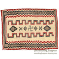 c.1930's NAVAJO RUG 卍 WHIRLING LOG SWASTIKA... 148cm×106cm