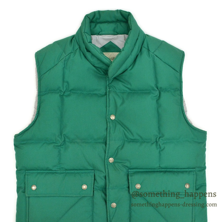 1980's ST JOHN'S BAY FEATHER DOWN VEST ... L
