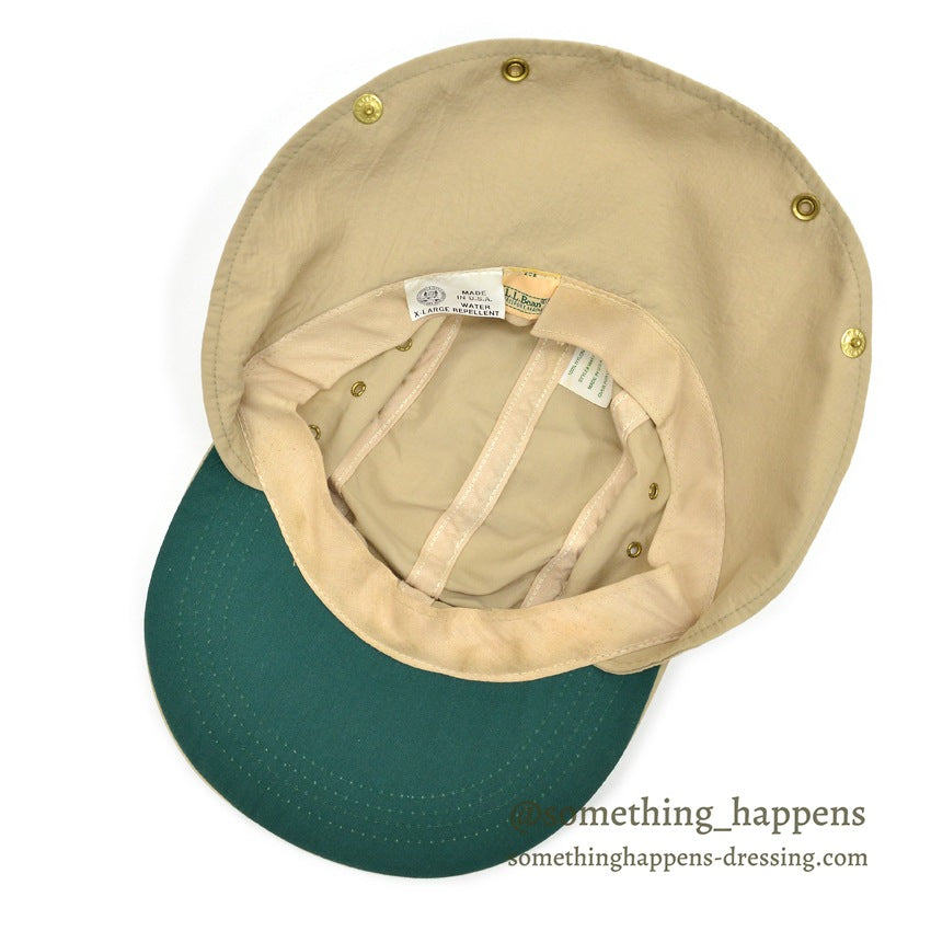 1980's L.L.BEAN FISHING CAP ... X-LARGE