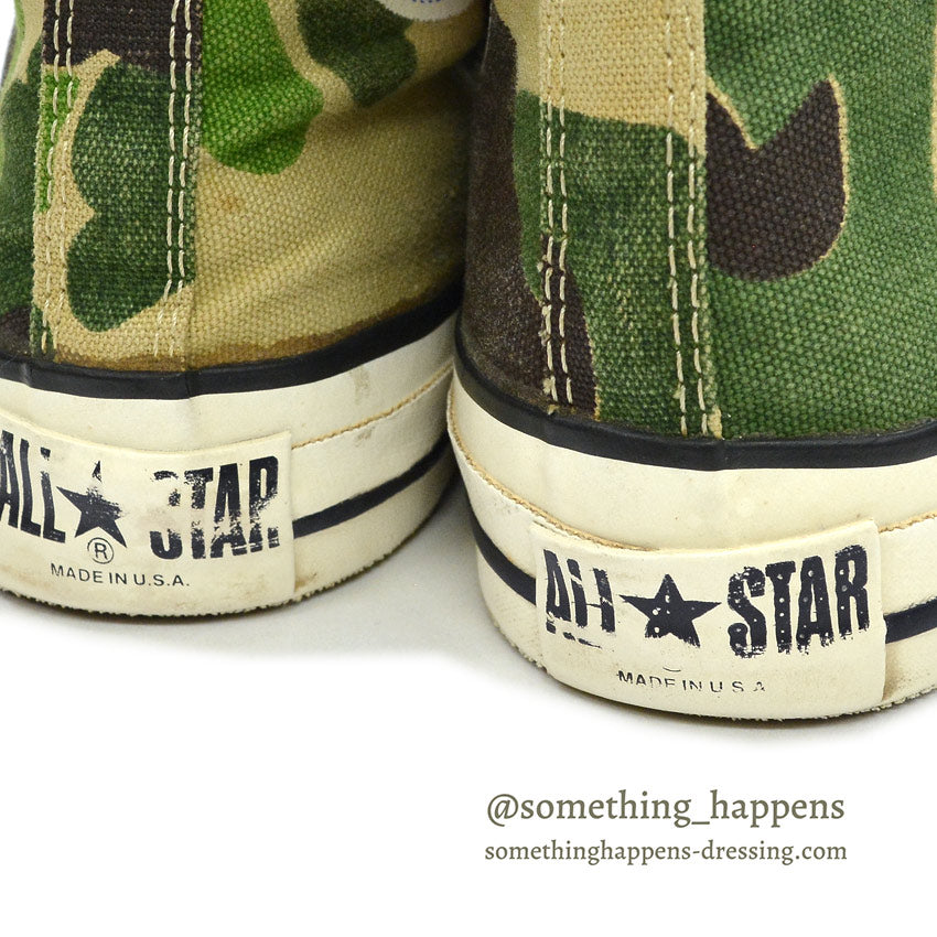 1980's CONVERSE ALLSTAR 83CAMO HI...81/2
