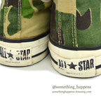 1980's CONVERSE ALLSTAR 83CAMO HI...81/2