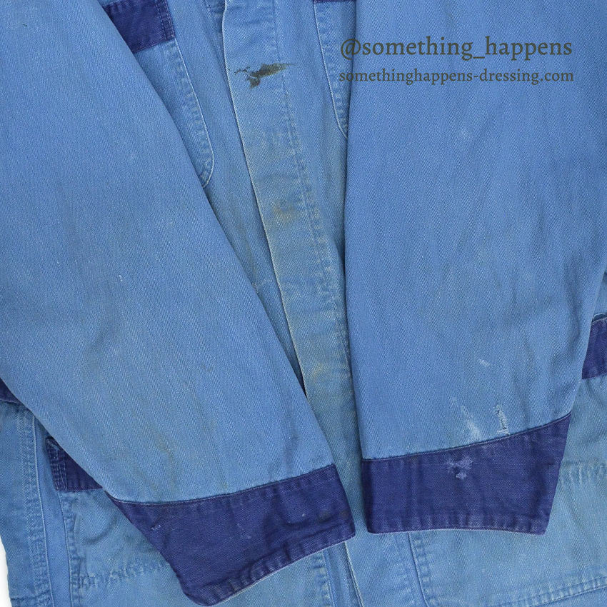 〜1960's ANGUS TWO TONE HBT SHOP COAT ... 42