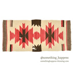 c.1940's NAVAJO RUG DIAMONDS PATTERN...94cm×42cm