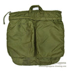 1970's U.S.A.F. BAG, FLYING HELMET, NYLON ALUMINUM ZIPPER ...