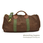 1980's DEADSTOCK L.L.BEAN DUFFLE BAG WITH ORIGINAL STRAP ...