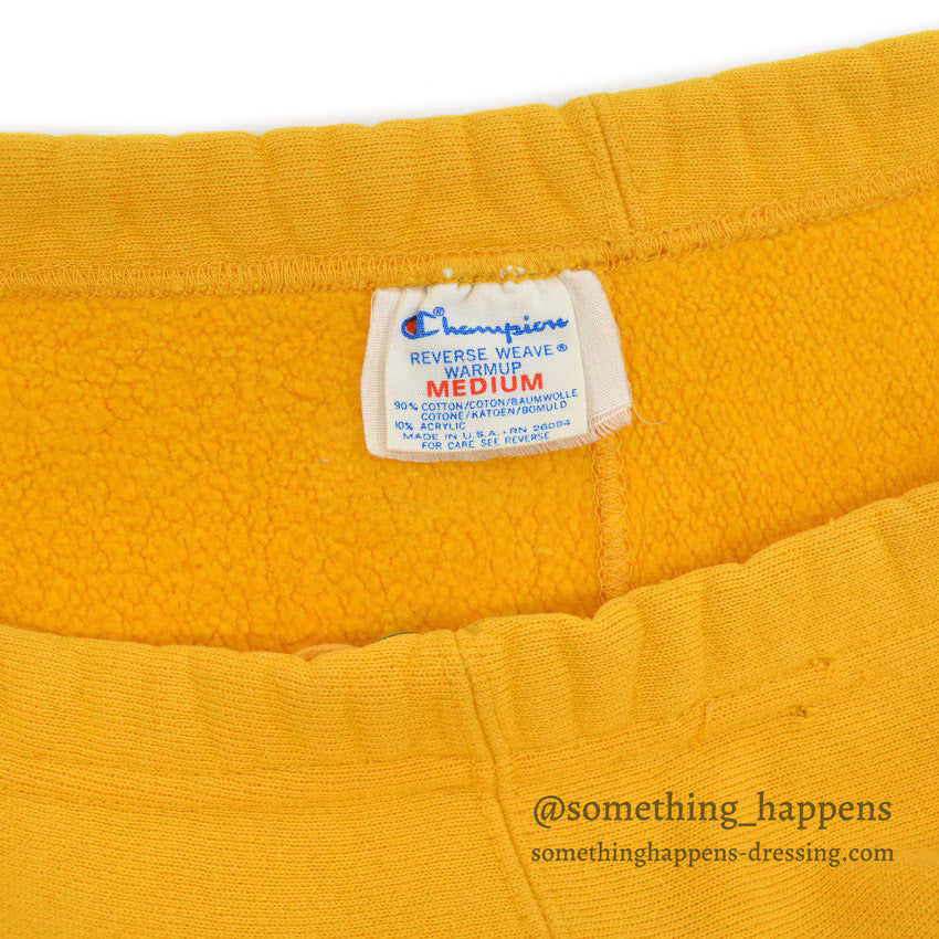 1980's CHAMPION REVERSE WEAVE PANTS... MEDIUM