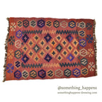 OLD KILIM RUG ... 86cm x 58cm