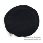1990's PATAGONIA BLACK FLEECE BERET HAT MINT ... L