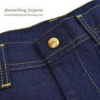 1960's~ DEADSTOCK Lee 191-Z JELT DENIM PAINTER PANTS... W38 L29