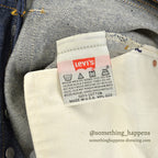 1990's DEADSTOCK Levi's 501 DENIM PANTS Made in USA... W35/L30
