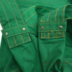 1960's THE DAILY GAZETTE STERLING-ROCK FALLS NEWS PAPER BAG GREEN...
